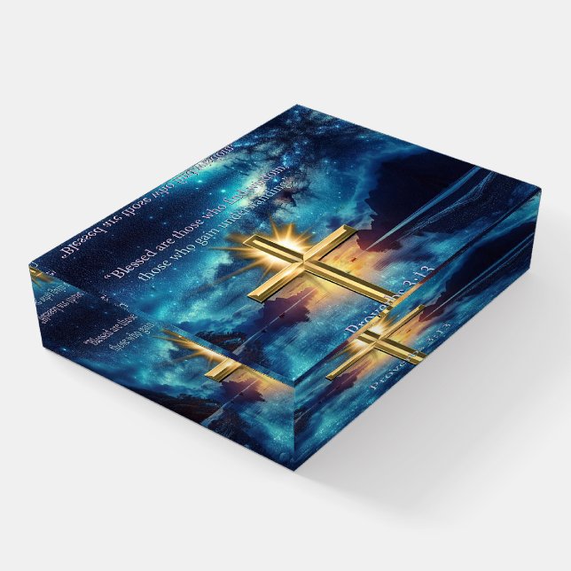 Think Heaven Paperweight (Angled)