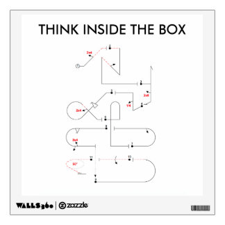 THINK INSIDE THE BOX intermediate aerobatic 2016 Wall Decal