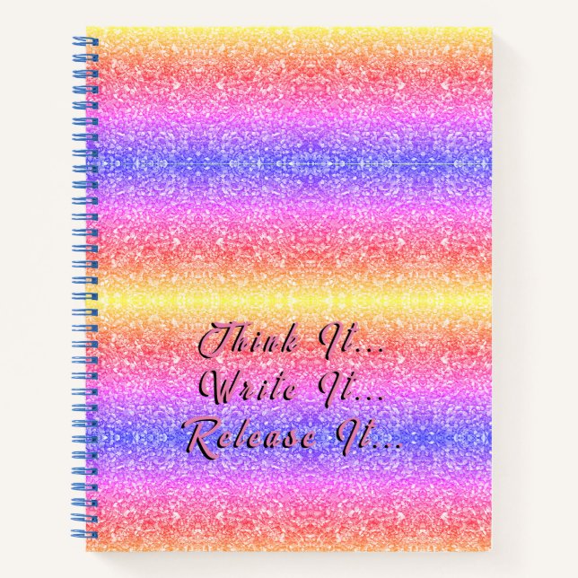 Think It Write It Release It Notebook (Front)