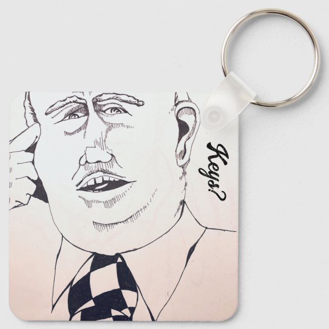 Think Keychain (Back)