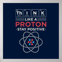 Think Like A Proton Chemistry Nerd Dorm Room