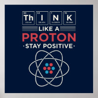 Think Like A Proton Chemistry Nerd Dorm Room