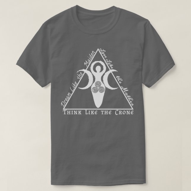 Think Like the Crone Classic TShirt (Design Front)