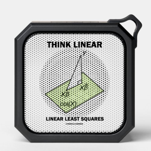 Think Linear Linear Least Squares Statistics Bluetooth Speaker