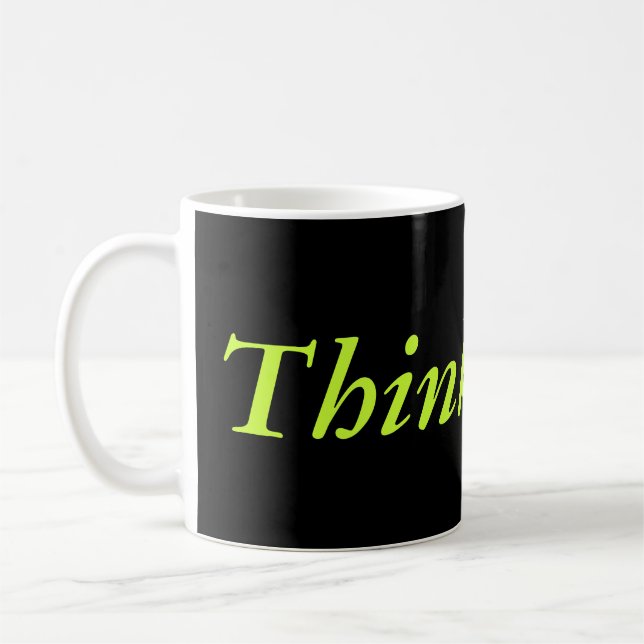 Think More Mug (Left)