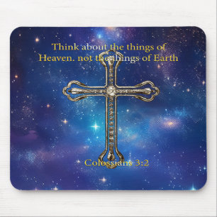 Think of Heaven Mouse Pad