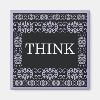 Think - One Word Quote For Motivation Magnet