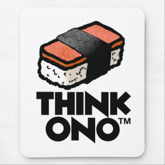 Think Ono Spam Musubi Mouse Pad