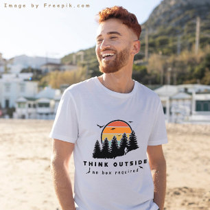 Think Outside No Box Required T-Shirt