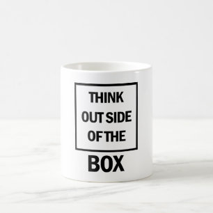 Think Outside Of The Box Coffee Mug