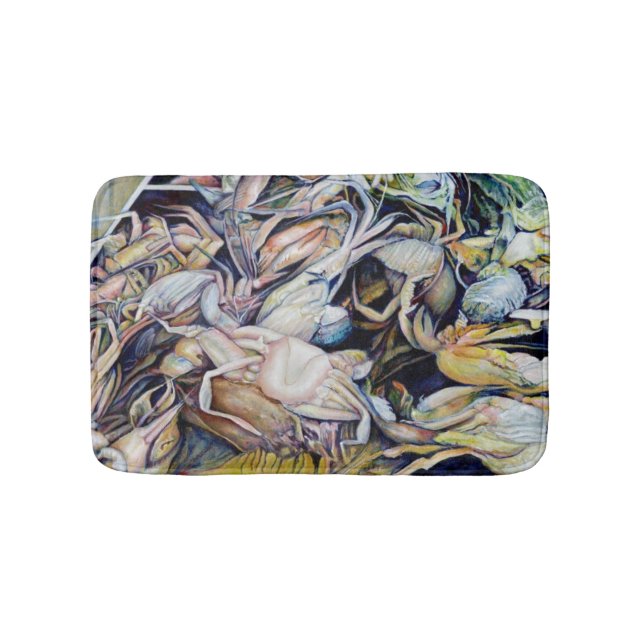 Think Outside the Box Bathroom Mat (Front)