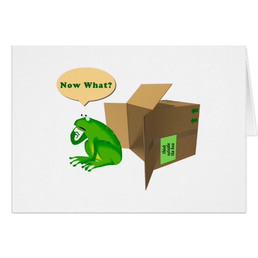 Think Outside The Box Cards (Front Horizontal)