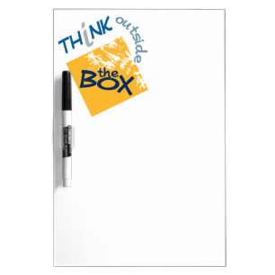 Think Outside the Box custom message board