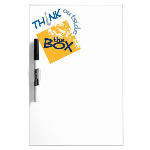 Think Outside the Box custom message board