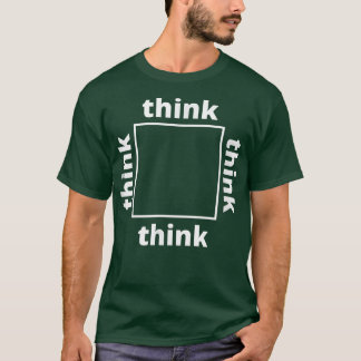 Think Outside the Box Funny Teacher Motivation T-Shirt