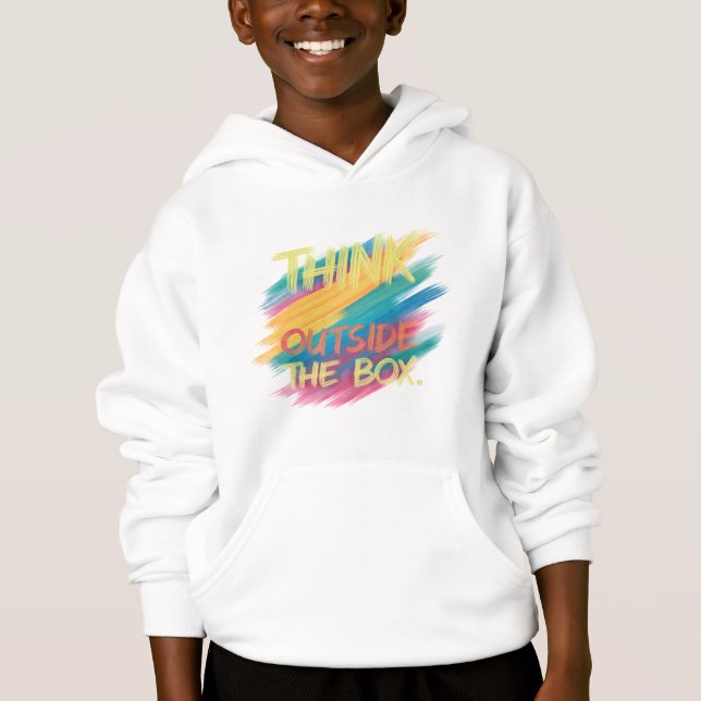 think outside the box hoodie (Front)