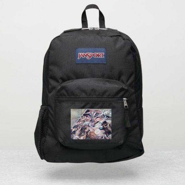Think outside the Box JanSport Backpack (Front)