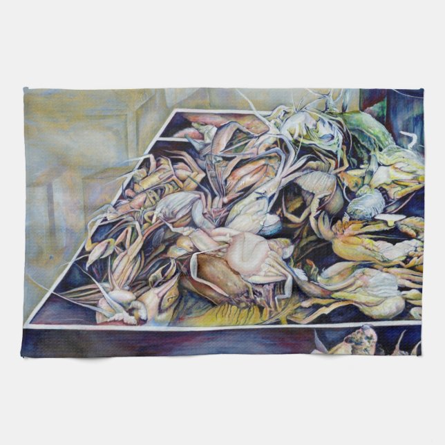 Think Outside the Box Kitchen Towel (Horizontal)