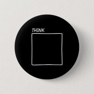 Think Outside The Box New Perspective  Button