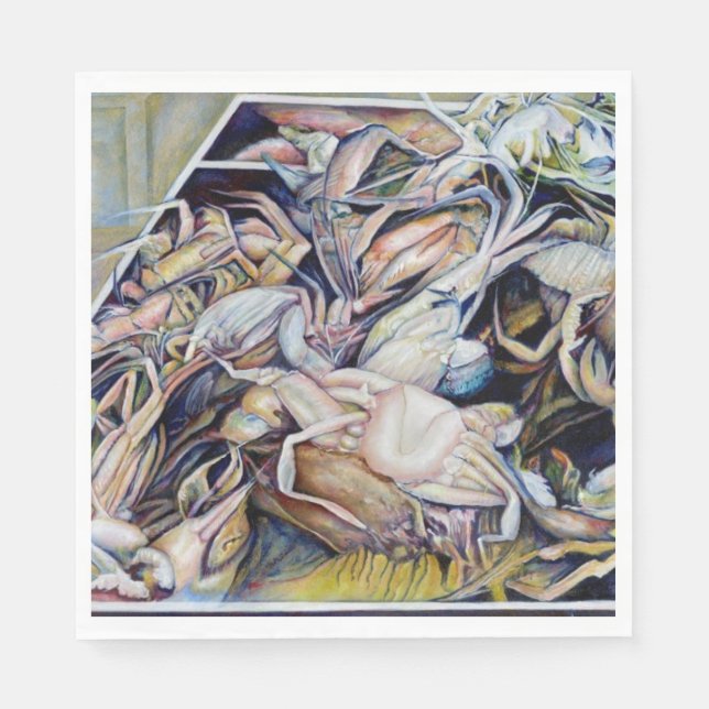 Think Outside the Box Paper Napkins (Front)