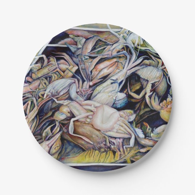 Think Outside the Box Paper Plates (Front)