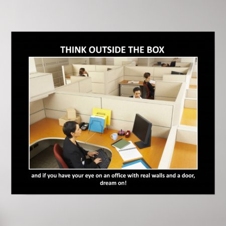 Think-outside-the-box Poster