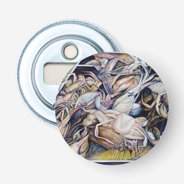 Think outside the box, Singapore Bottle Opener (Front)