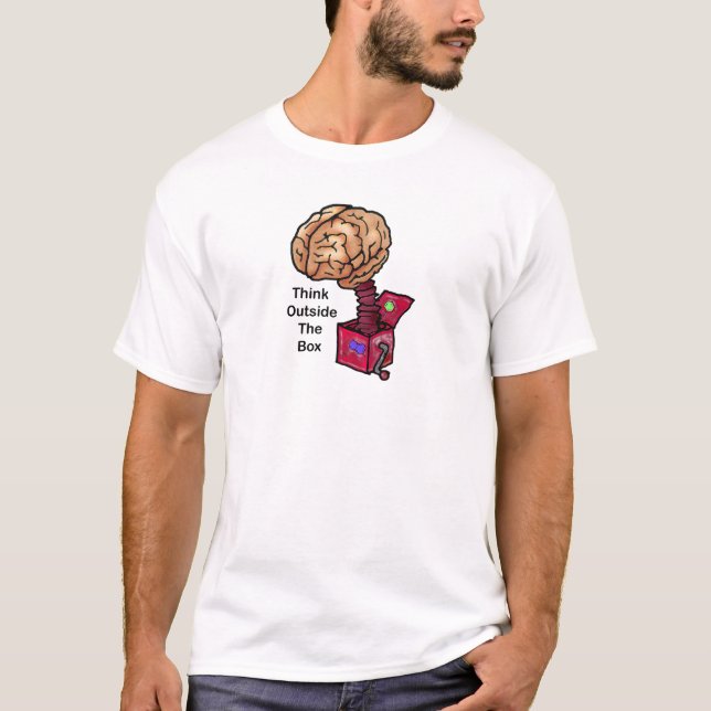Think Outside the Box T-Shirt (Front)