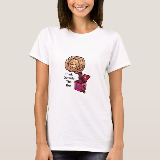 Think Outside the Box T-Shirt (Front)