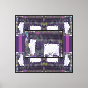 Think Outside the Painting Canvas Print