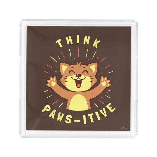 Think Paws_itive Acrylic Tray