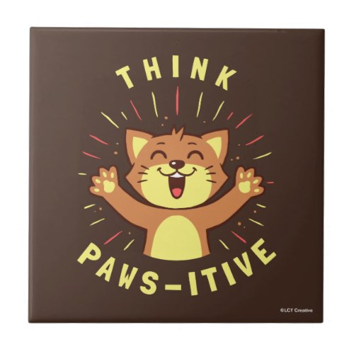 Think Paws_itive Ceramic Tile