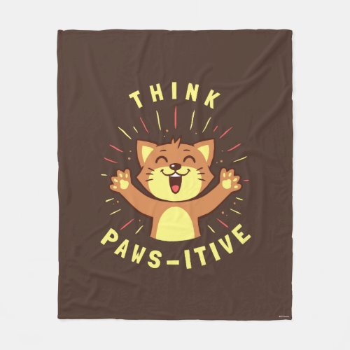 Think Paws_itive Fleece Blanket