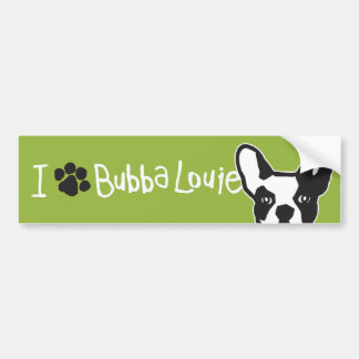 Think Pawsitive Bubba Bumper Sticker