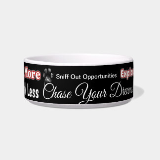 Think PAWsitive Dog Bowl