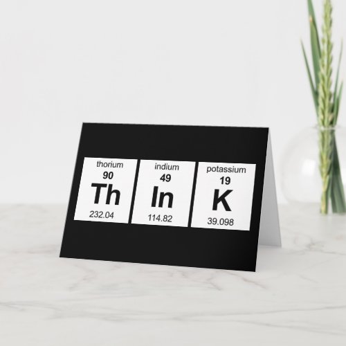 ThInK Periodic Table Card