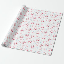 Think Pink Audiobook Wrapping Paper
