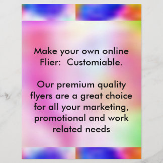 Think Pink - Support Cancer Research Flyer