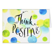 Think Positive (Front Horizontal)