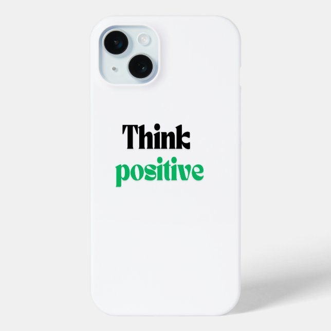 Think positive Case-Mate iPhone case (Back)
