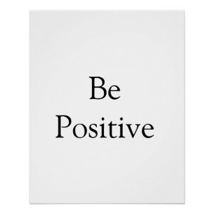 think positive motivation business add name text d poster