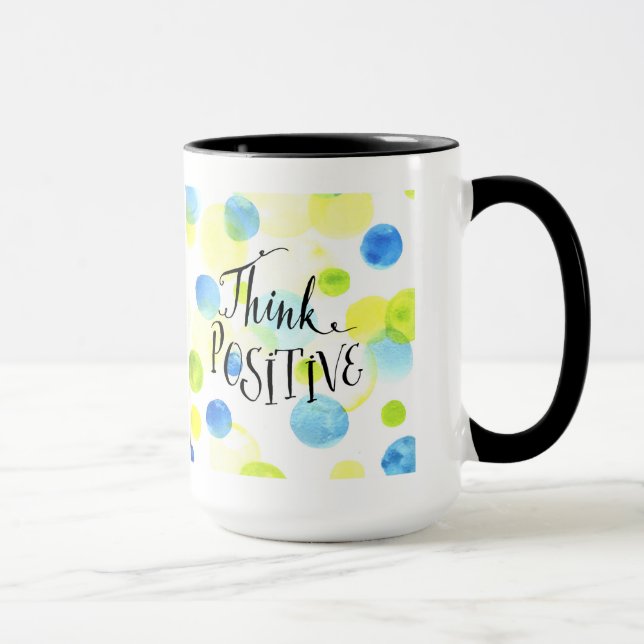 Think Positive Mug (Right)
