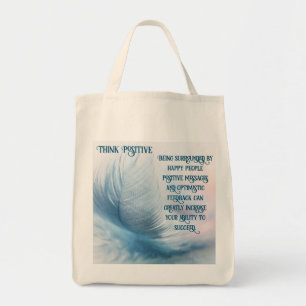 Think Positive Tote Bag
