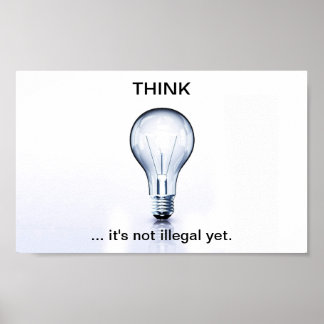 THINK POSTER