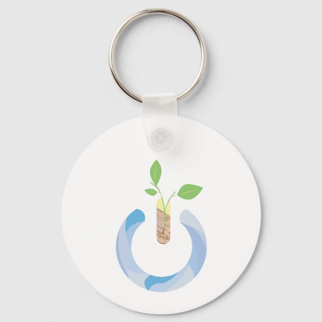 Think Power Keychain (Front)