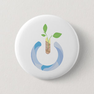 Think Power Pinback Button