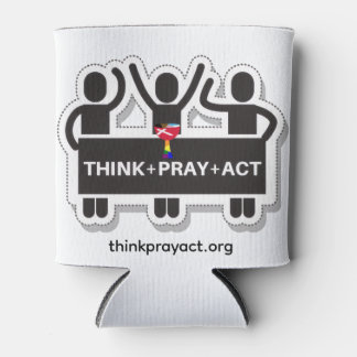Think+Pray+Act Can Cooler