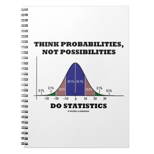 Think Probabilities Not Possibilities Statistics Notebook
