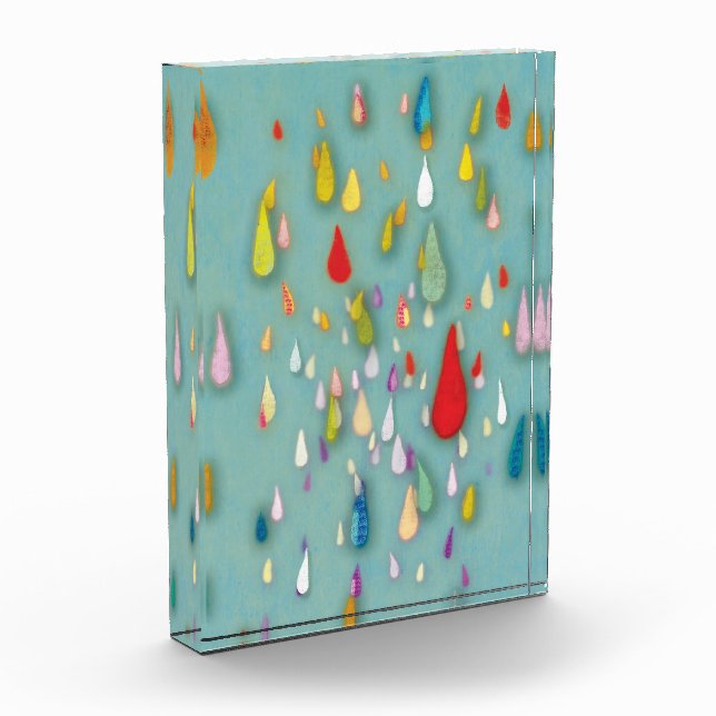 Think Raining Acrylic Art 2012 Award (Left)