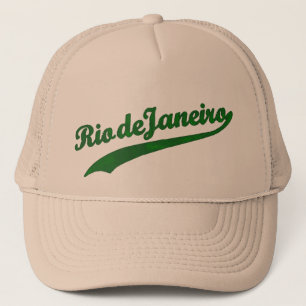 Think Rio de Janeiro Trucker Hat